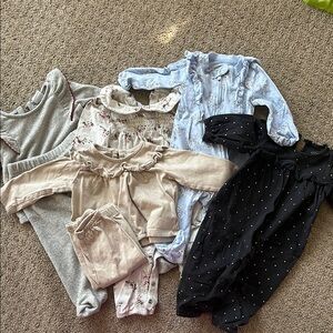 GAP Baby Bundle Matching Sets - Gray, Beige, Black, Blue